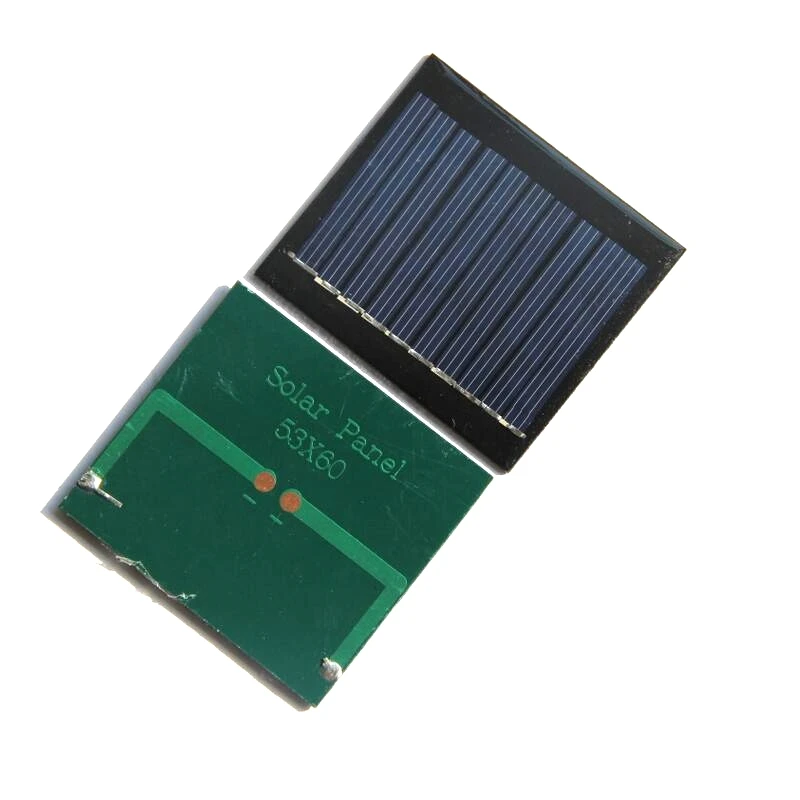 Фото 5 в 60 мА миниатюрная солнечная батарея поликристаллическая сделай сам панель