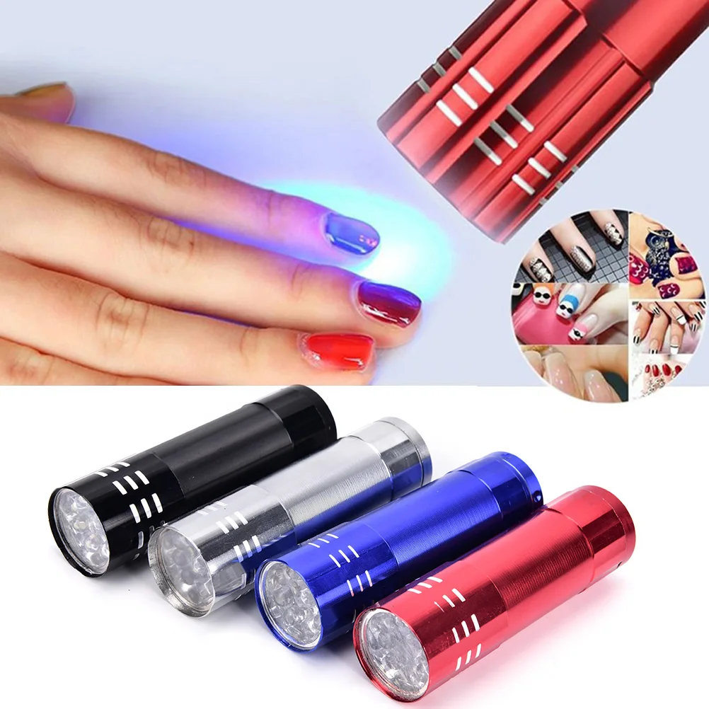 1Pc Mini 9 LED Flashlight Gel Nail Dryer Lamp Portable For Nail Gel Fast Dry Cure Nail Art Dryer Tools
1Pc Mini 9 LED Flashlight Gel Nail Dryer Lamp Portable For Nail Gel Fast Dry Cure Nail Art Dryer Tools