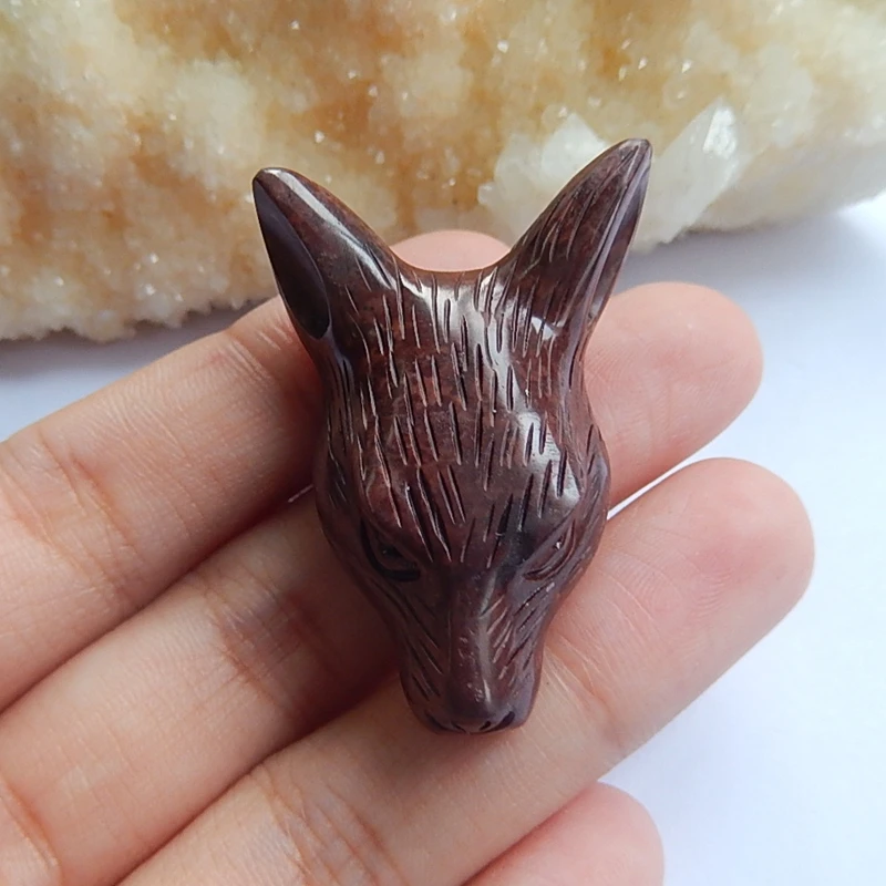 Natural Stone Handmade Carving Animal Chohua Jasper Cabochon 40x28x12mm 13.6g Fashion Jewelry Birthday Gift Accessories
Natural Stone Handmade Carving Animal Chohua Jasper Cabochon 40x28x12mm 13.6g Fashion Jewelry Birthday Gift Accessories