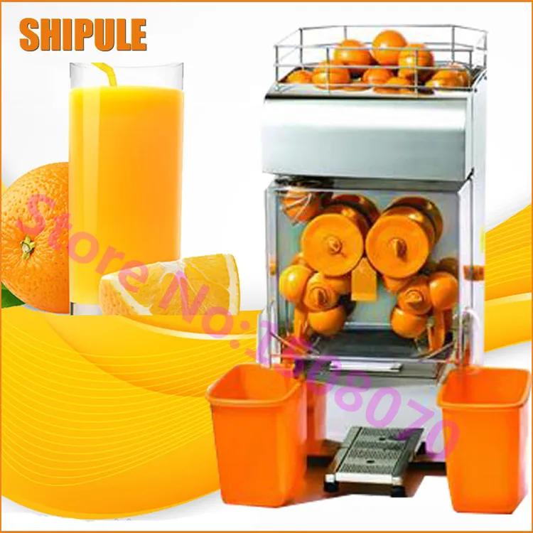 

SHIPULE stainless steel automatic electric orange juicer commercial used orange juice extractor machine