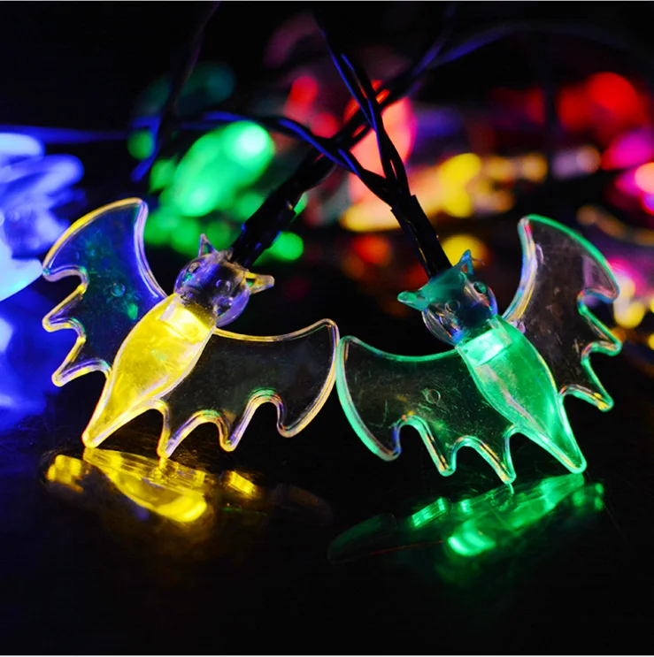 6M 30 LED Bat Solar String Lights Outdoor Fairy Light String for Christmas Home Wedding Party Decoration with Solar Panel
6M 30 LED Bat Solar String Lights Outdoor Fairy Light String for Christmas Home Wedding Party Decoration with Solar Panel