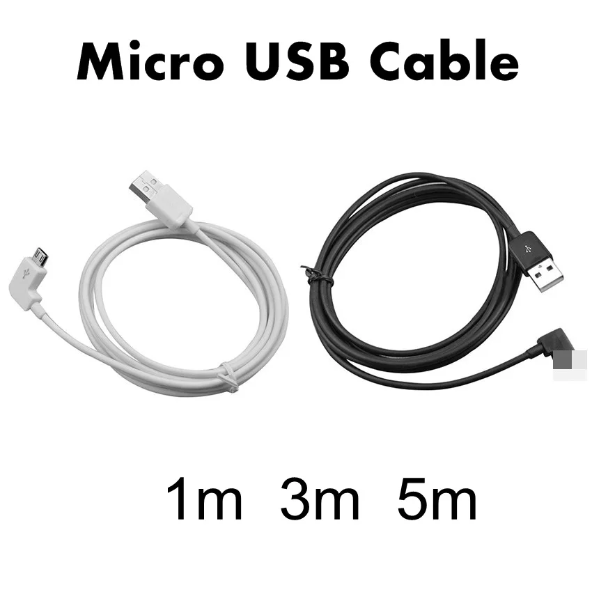 Фото Кабель для зарядки TOFOCO Micro USB 1/3/5 м черный/ белый|Кабели мобильных телефонов| |