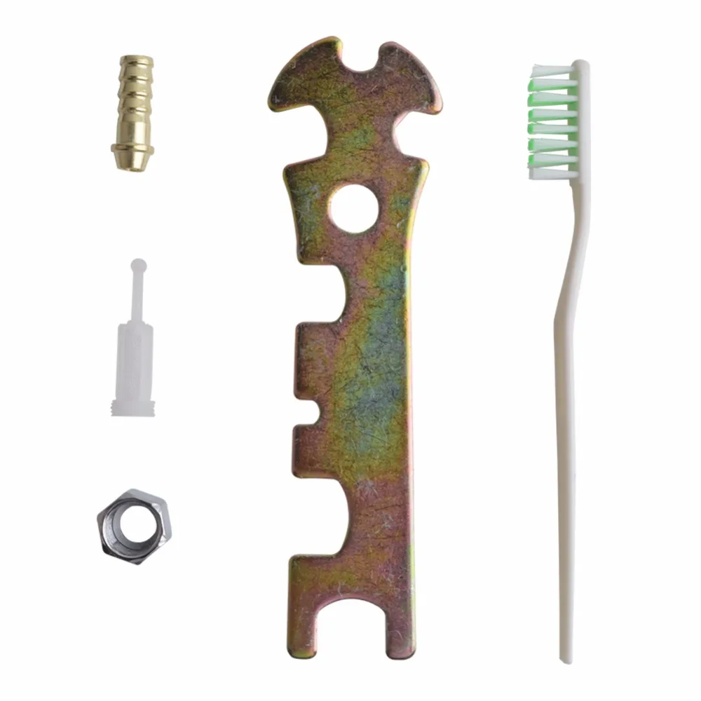 New 1.4MM Nozzle HVLP Air Paint Spray Guns Airbrush Power Tools Set with Air Regulator Gauge for Painting Car Aerograph Airbrush
New 1.4MM Nozzle HVLP Air Paint Spray Guns Airbrush Power Tools Set with Air Regulator Gauge for Painting Car Aerograph Airbrush