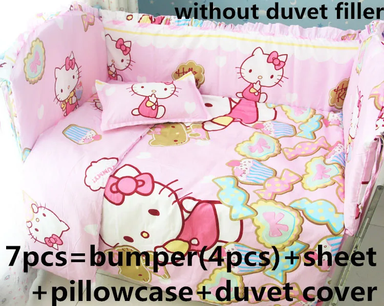 Promotion! 6/7PCS Cartoon Crib Baby Bedding Set bedroom decor Girl Boy Newborn Baby Bed Linens 100% Cotton, 120*60/120*70cm
Promotion! 6/7PCS Cartoon Crib Baby Bedding Set bedroom decor Girl Boy Newborn Baby Bed Linens 100% Cotton, 120*60/120*70cm