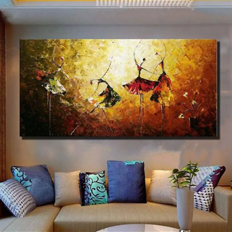 Handmade Abstract Women Dancers Oil Painting on Canvas Handmade Colorful Acrylic Paintings Wall Art Home Bedroom Decoration
Handmade Abstract Women Dancers Oil Painting on Canvas Handmade Colorful Acrylic Paintings Wall Art Home Bedroom Decoration