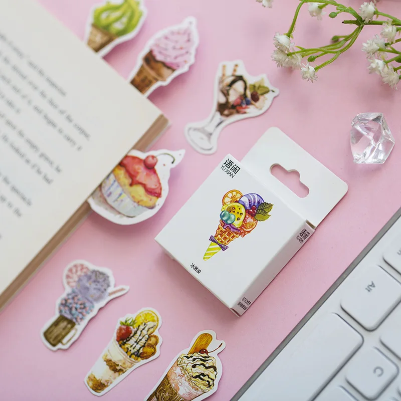 50 pcs /Pack Sweet Ice Cream Mini Stickers DIY Decorative Sealing Paste Stick Label School Office Supply
50 pcs /Pack Sweet Ice Cream Mini Stickers DIY Decorative Sealing Paste Stick Label School Office Supply