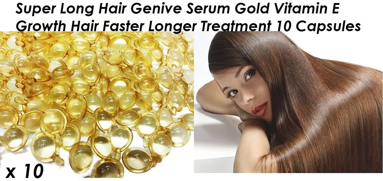 Hair Serum Treatment Super Long Gold Vitamin E Growth Hair Faster Longer 10pcs Free Shipping
Hair Serum Treatment Super Long Gold Vitamin E Growth Hair Faster Longer 10pcs Free Shipping