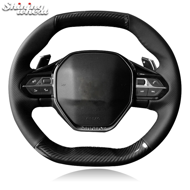 Hand Sew PU Carbon Fiber Leather Car Steering Wheel Cover for Peugeot 4008 2017 2018 3008 2017 2018
Hand Sew PU Carbon Fiber Leather Car Steering Wheel Cover for Peugeot 4008 2017 2018 3008 2017 2018