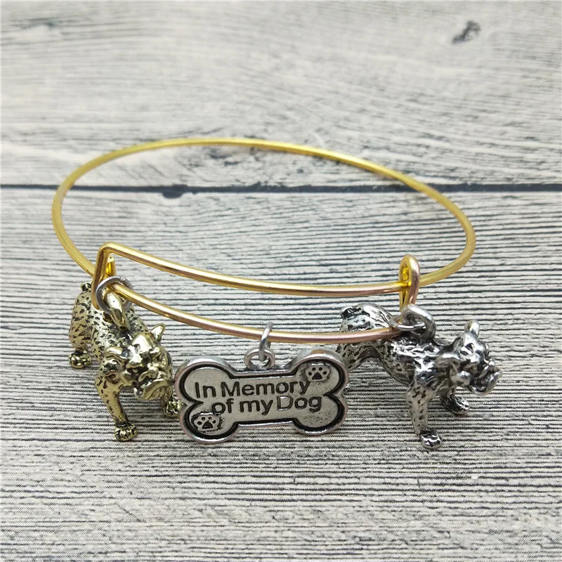 Trendy New Vintage 3D Pug Bangles Cute Vintage 3D Pug Dog Bangles Bracelets Fashion Animal Pet Jewellery
Trendy New Vintage 3D Pug Bangles Cute Vintage 3D Pug Dog Bangles Bracelets Fashion Animal Pet Jewellery