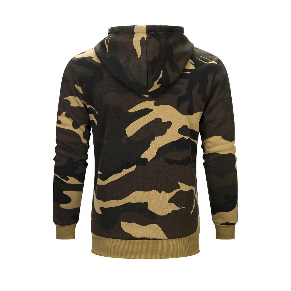 European and American Fashion Camouflage Coath Autumn and Winter Tide Large size Hooded Sweatshirt
European and American Fashion Camouflage Coath Autumn and Winter Tide Large size Hooded Sweatshirt