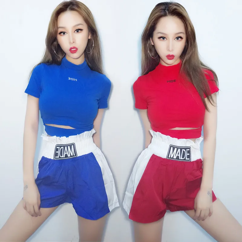 Jazz Dance Costumes Hip Hop Dancing Suit Streetwear Women Birthday Party Bar Club Gogo Dancewear Female Dancer Stage Wear DT840
Jazz Dance Costumes Hip Hop Dancing Suit Streetwear Women Birthday Party Bar Club Gogo Dancewear Female Dancer Stage Wear DT840