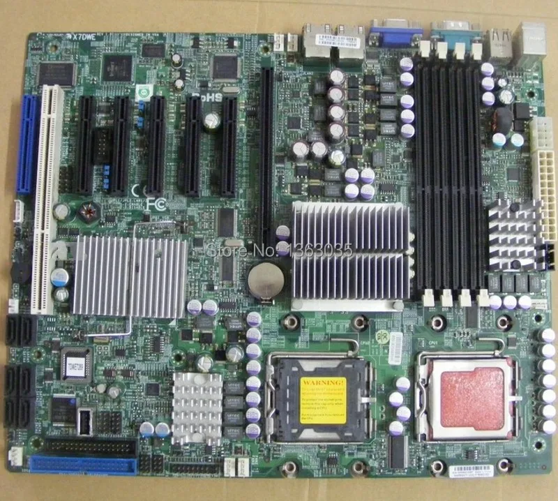 X7DWE Рабочая материнская плата LGA771 5400 chipset протестированная Рабочая|Материнские