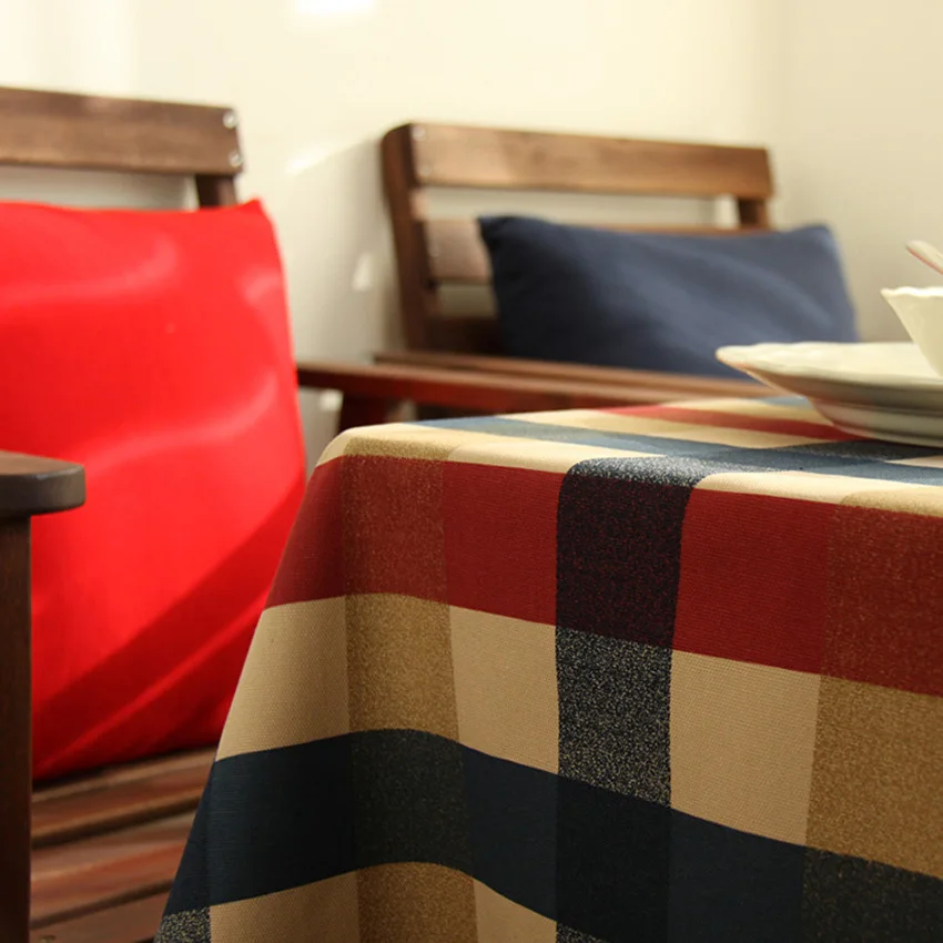 Cotton Plaid Table Cloth Multi-purpose Dustproof Table Cloth Rectangular Kitchen Coffee Table Dining Tablecloth Mantel Navidad
Cotton Plaid Table Cloth Multi-purpose Dustproof Table Cloth Rectangular Kitchen Coffee Table Dining Tablecloth Mantel Navidad