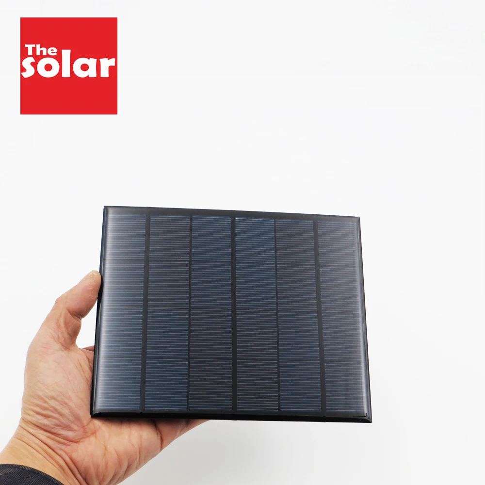 6VDC 583mA 3.5Watt 3.5W Solar Panel Standard Epoxy polycrystalline Silicon DIY Battery Power Charge Module Mini Cell toy | Электроника