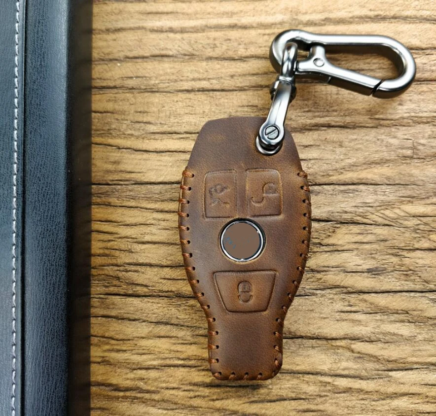 High Quality Handmade Car Fob Smart Key Cover Case Holder Pocket Shell For Mercedes Benz C200L GLC260 GLA200 C Calss W205 AMG
High Quality Handmade Car Fob Smart Key Cover Case Holder Pocket Shell For Mercedes Benz C200L GLC260 GLA200 C Calss W205 AMG