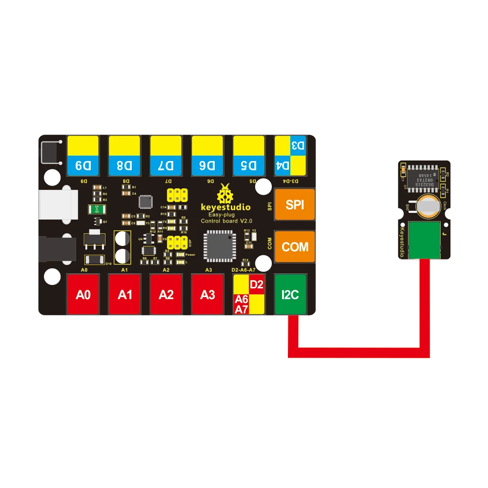 

New!Keyestudio EASY Plug DS3231 Clock Module for Arduino STEAM