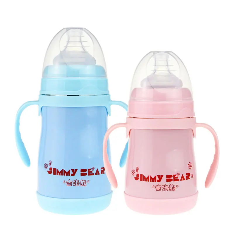 200/240ml feeding bottle Stainless steel thermos bottle baby and children Water milk Vacuum cup
200/240ml feeding bottle Stainless steel thermos bottle baby and children Water milk Vacuum cup