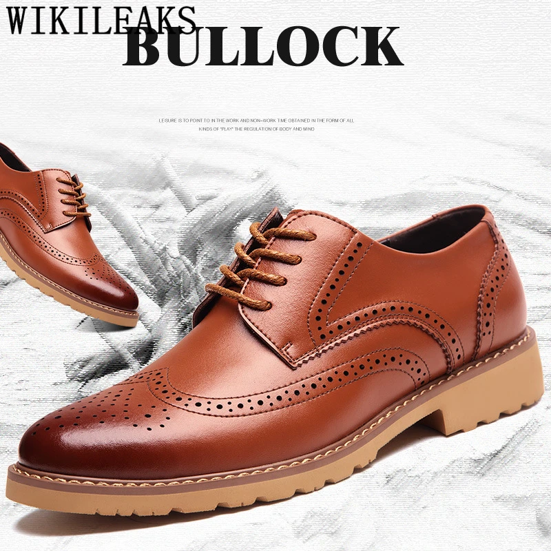 Mens Dress Shoes Genuine Leather Mens Brogues Elegant Men Shoes Italian Men Shoes Famous Brand Shoes Sepatu Pria Herren Schuhe
Mens Dress Shoes Genuine Leather Mens Brogues Elegant Men Shoes Italian Men Shoes Famous Brand Shoes Sepatu Pria Herren Schuhe