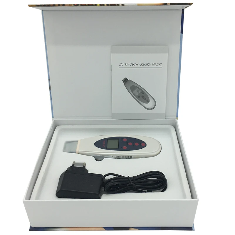Portable Ultrasound Skin Cleaner Scrubber Ultrasonic Pore Cleaning Face Peeling Facial Cleansing Machine Acne Removal Tool
Portable Ultrasound Skin Cleaner Scrubber Ultrasonic Pore Cleaning Face Peeling Facial Cleansing Machine Acne Removal Tool