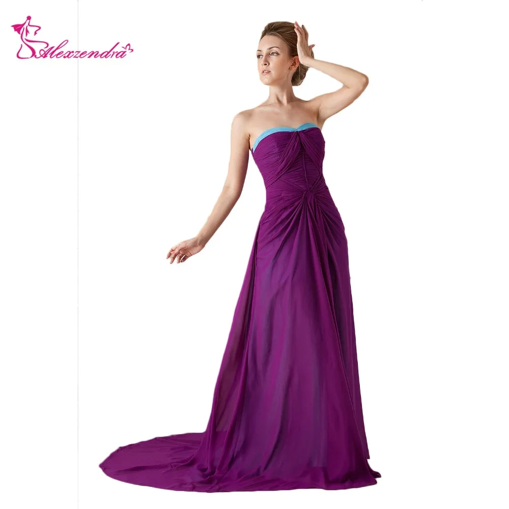 Alexzendra Purple Chiffon A Line Prom Dresses 2018 Strapless Simple Long Formal Evening Dress Party Dresses Plus Size
Alexzendra Purple Chiffon A Line Prom Dresses 2018 Strapless Simple Long Formal Evening Dress Party Dresses Plus Size