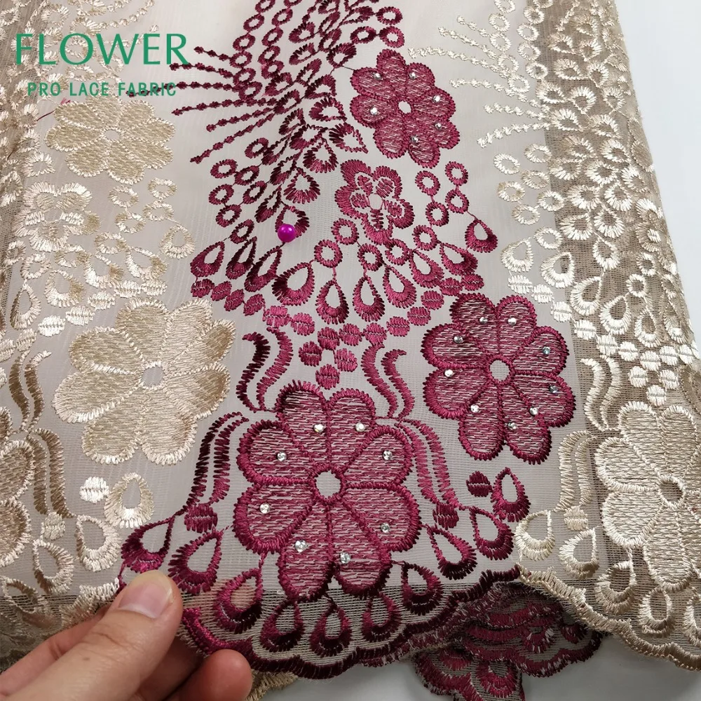 New Fabshion Flower Stones Embroidered Beads Net Lace Fabric African Rhinestones Mesh Guipure Beaded Lace Bride Dresses Sewing
New Fabshion Flower Stones Embroidered Beads Net Lace Fabric African Rhinestones Mesh Guipure Beaded Lace Bride Dresses Sewing