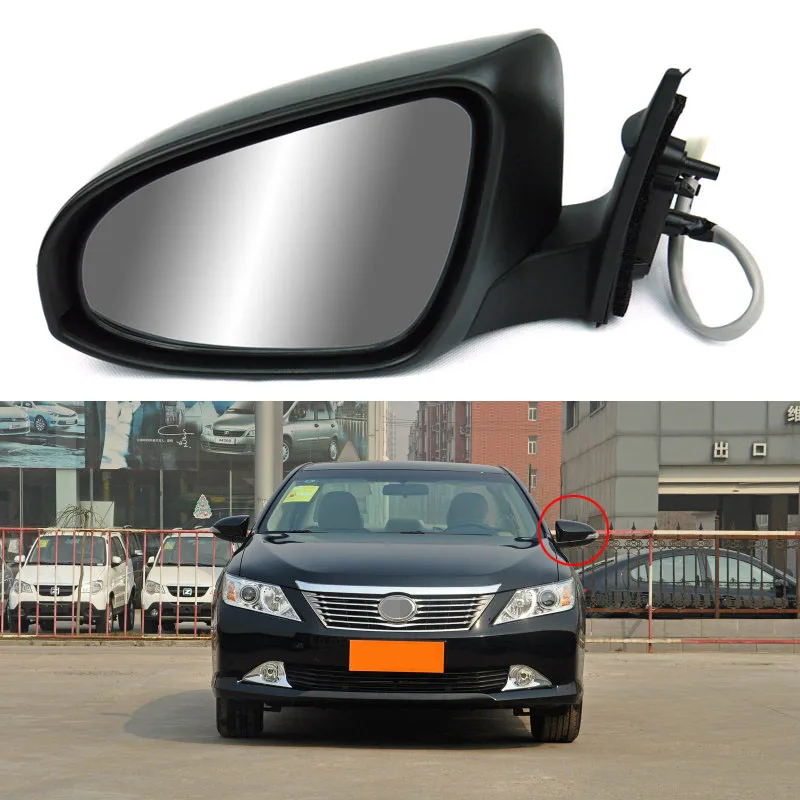 9 Pins Exterior Side Automatic Folding Power Adjustable&Heated Glass LED Turn Signal Mirror For Toyota Camry 2012-2013
9 Pins Exterior Side Automatic Folding Power Adjustable&Heated Glass LED Turn Signal Mirror For Toyota Camry 2012-2013
