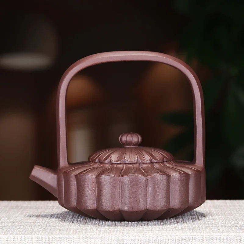 Famous Artists Hand-made Purple Mud Painting Tiliang Pot, Jupetal Pot, Purple Sand Pot, Flower Pot, Teapot and Tea Set
Famous Artists Hand-made Purple Mud Painting Tiliang Pot, Jupetal Pot, Purple Sand Pot, Flower Pot, Teapot and Tea Set