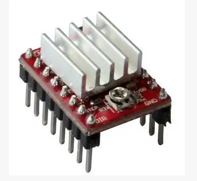 50PCS/LOT Reprap Stepper Driver A4988 Stepper Motor Driver Module with Heatsink Free Shipping Dropshipping
50PCS/LOT Reprap Stepper Driver A4988 Stepper Motor Driver Module with Heatsink Free Shipping Dropshipping