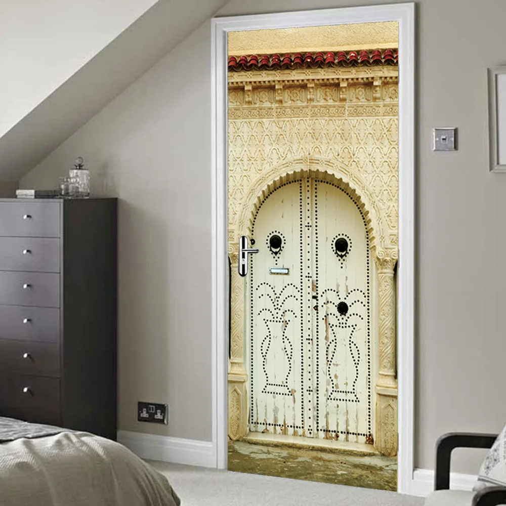 2Pcs/set Muslim Arabia culture Door Stickers islam Style Wall Sticker for Bedroom Living Room Decor Poster PVC Waterproof Decal
2Pcs/set Muslim Arabia culture Door Stickers islam Style Wall Sticker for Bedroom Living Room Decor Poster PVC Waterproof Decal
