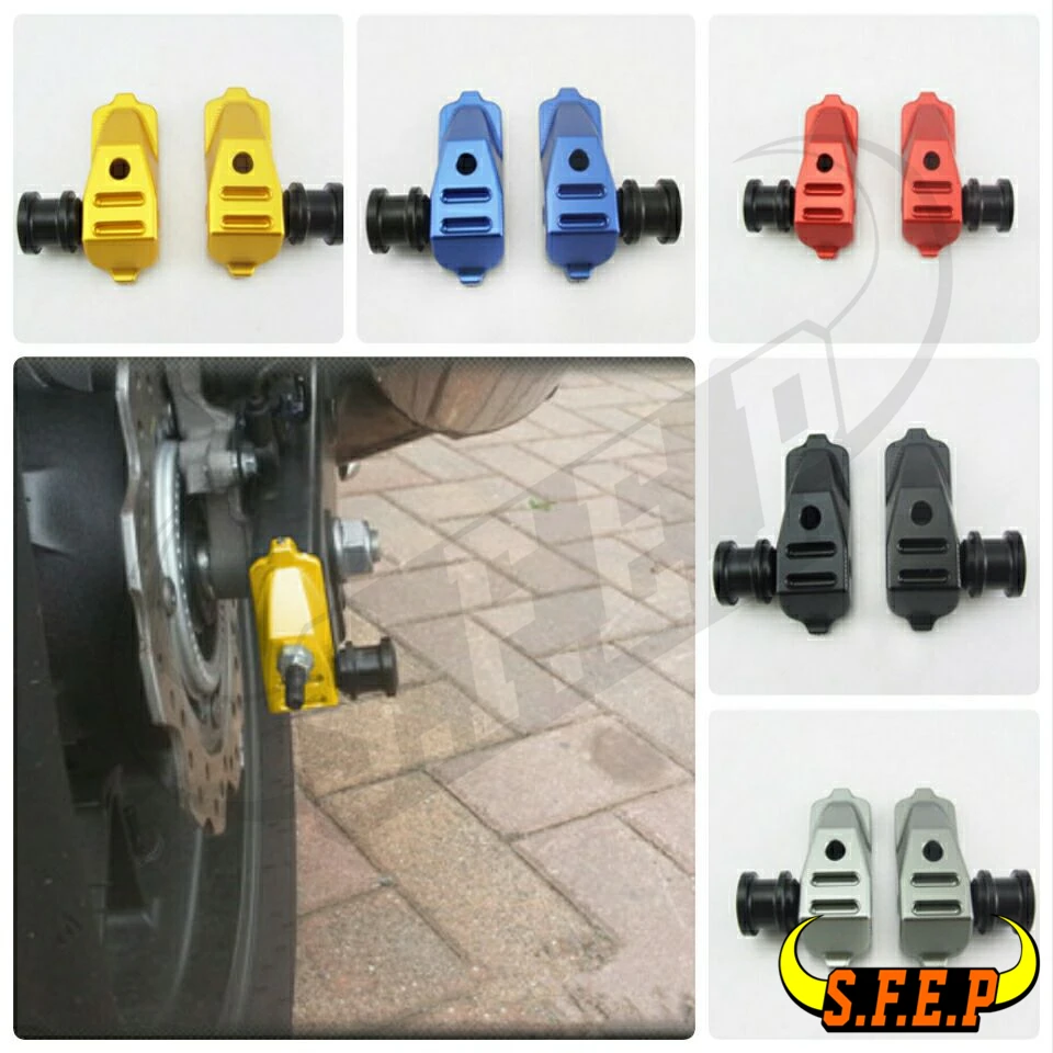 CNC Swingarm Bobbin Adapters / Mounts For Honda CBR500R CB500X CB500F 2013-2014
CNC Swingarm Bobbin Adapters / Mounts For Honda CBR500R CB500X CB500F 2013-2014