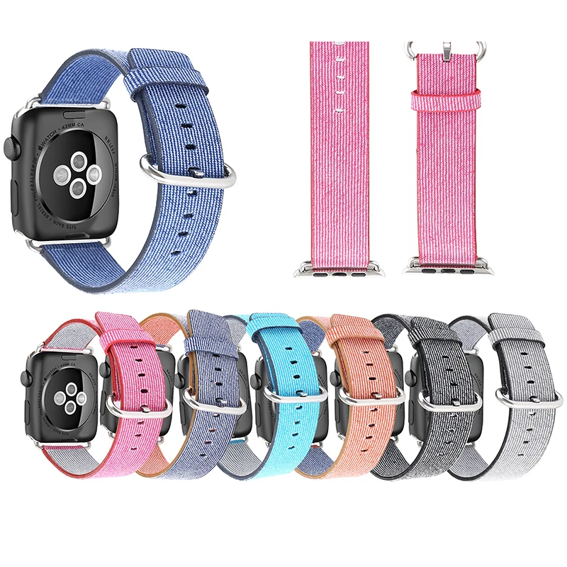 Nylon Watch Band For Apple Watch Colorful Sport Wrist Strap For Apple Watch Series 1 2 3 38mm 42mm iWatch Bracelet Watchbands
Nylon Watch Band For Apple Watch Colorful Sport Wrist Strap For Apple Watch Series 1 2 3 38mm 42mm iWatch Bracelet Watchbands