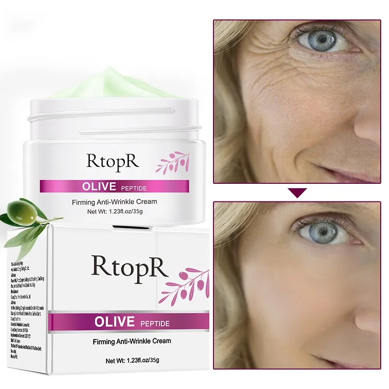 Olive Peptide Firming Anti-Wrinkle Cream Reduce Face Fine Lines Tighten Pores Whitening Oil-control Acne Hydrating Skin
Olive Peptide Firming Anti-Wrinkle Cream Reduce Face Fine Lines Tighten Pores Whitening Oil-control Acne Hydrating Skin