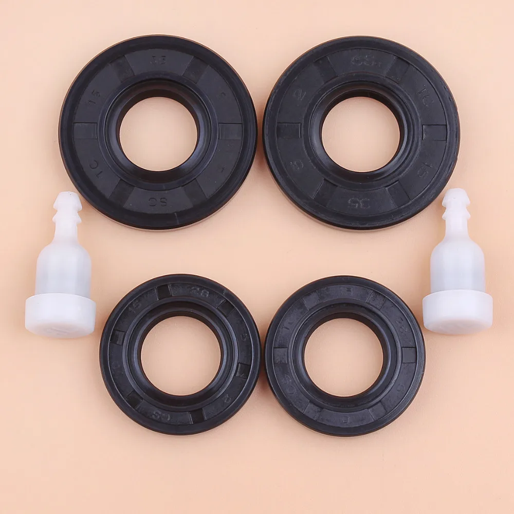 Crankcase Oil Seal Fuel Tank Vent Kit Fit Chinese Chainsaw 4500 5200 5800 45cc 52cc 58cc Gas Saws Spare Parts
Crankcase Oil Seal Fuel Tank Vent Kit Fit Chinese Chainsaw 4500 5200 5800 45cc 52cc 58cc Gas Saws Spare Parts