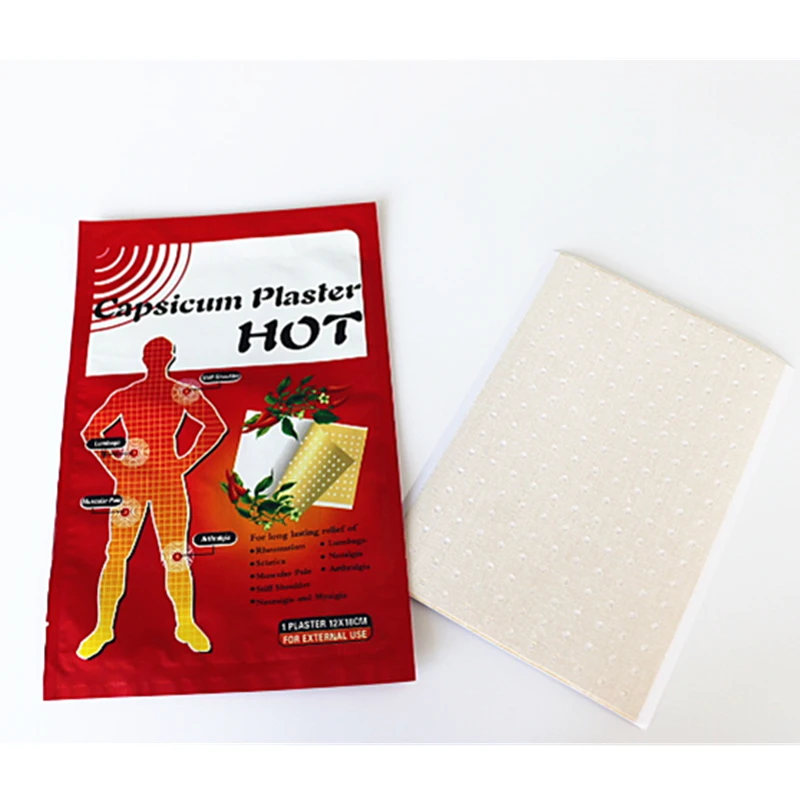 100bags/lot Hot Capsicum Plaster 10*18CM Pain Relief Patch Joint Arthritic Leg Pain Relieving Body Massage Health Care
100bags/lot Hot Capsicum Plaster 10*18CM Pain Relief Patch Joint Arthritic Leg Pain Relieving Body Massage Health Care