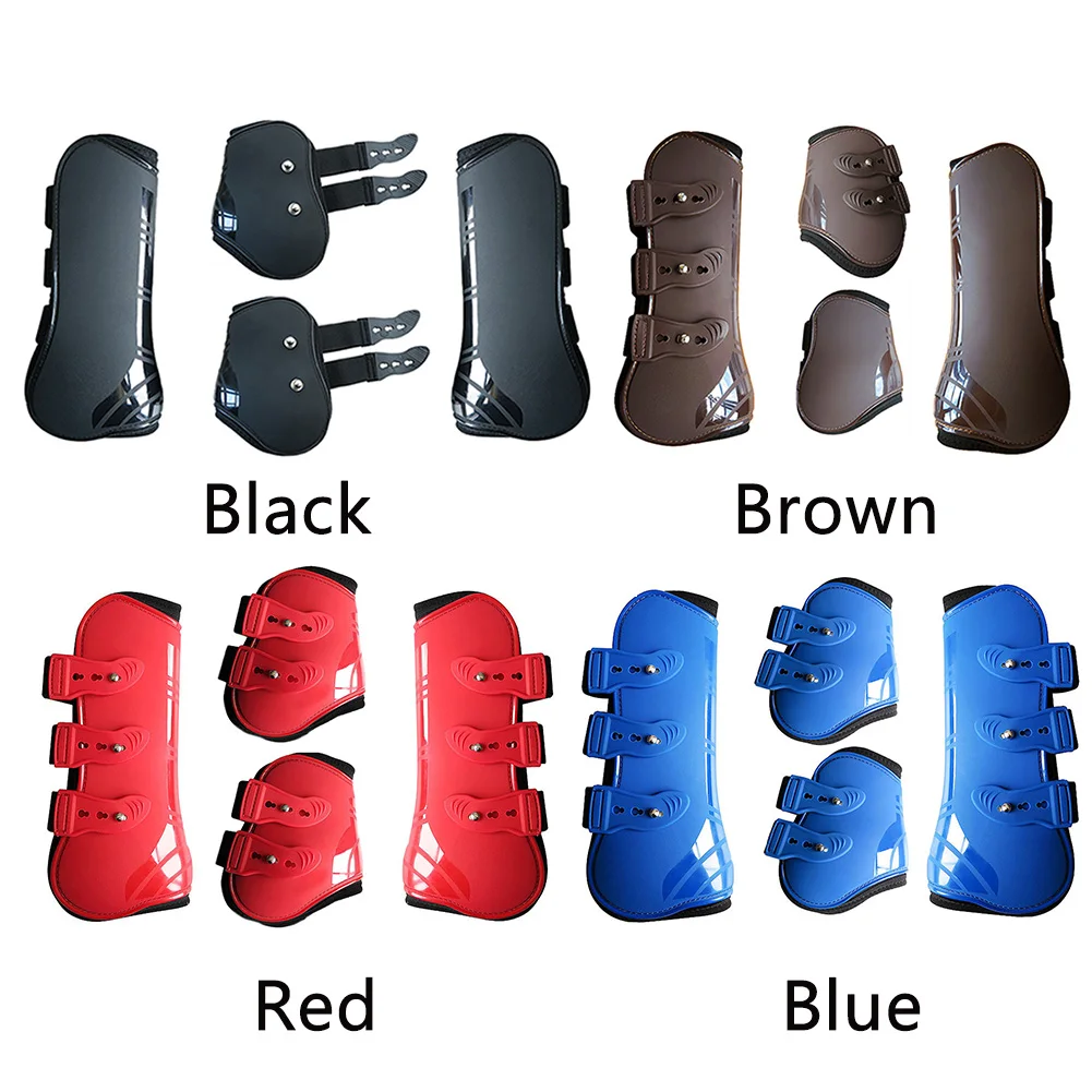 4 PC Horse Front Rear Legs Adjustable Horse Leg Boots PU Leather Horse Jumping Horseshoe Support Horse Leg Protection Supplies
4 PC Horse Front Rear Legs Adjustable Horse Leg Boots PU Leather Horse Jumping Horseshoe Support Horse Leg Protection Supplies