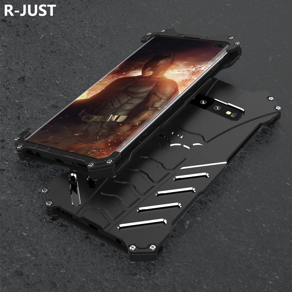 R-just Armor Heavy Dust Rugged Outdoor Metal Aluminum Shockproof Kickstand Cover Case For Samsung Galaxy S10 Plus S10e
R-just Armor Heavy Dust Rugged Outdoor Metal Aluminum Shockproof Kickstand Cover Case For Samsung Galaxy S10 Plus S10e