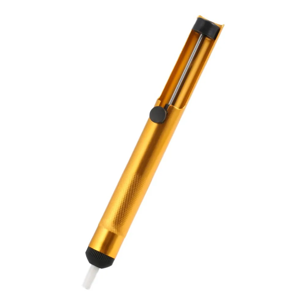 Desoldering Pump Aluminum Metal Suction Tin Gun Soldering Sucker Pen Removal Vacuum Soldering Iron Desolder Hand Welding Tools
Desoldering Pump Aluminum Metal Suction Tin Gun Soldering Sucker Pen Removal Vacuum Soldering Iron Desolder Hand Welding Tools