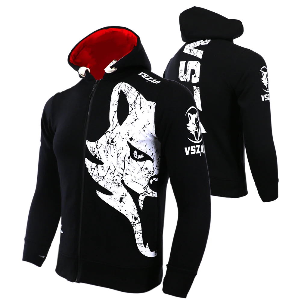 VSZAP GIANT mens Hoodie jacket hoodies MMA Muay Thai Sweatshirts White Huge wolf head fitness Kickboxing sporting Sweatshirts
VSZAP GIANT mens Hoodie jacket hoodies MMA Muay Thai Sweatshirts White Huge wolf head fitness Kickboxing sporting Sweatshirts