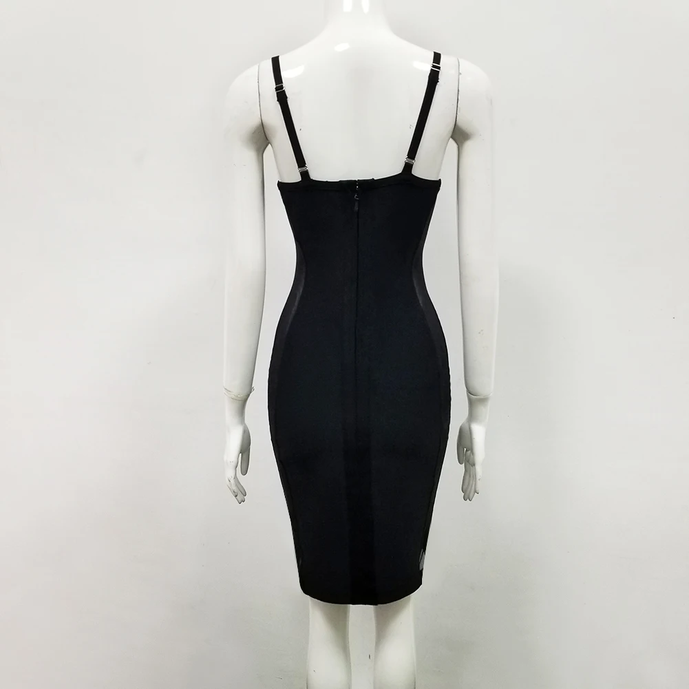 2019 New Women black Lace V-Neck Spaghetti Strap Vestidos Celebrity Evening Party Bodycon Bandage Dresses
2019 New Women black Lace V-Neck Spaghetti Strap Vestidos Celebrity Evening Party Bodycon Bandage Dresses