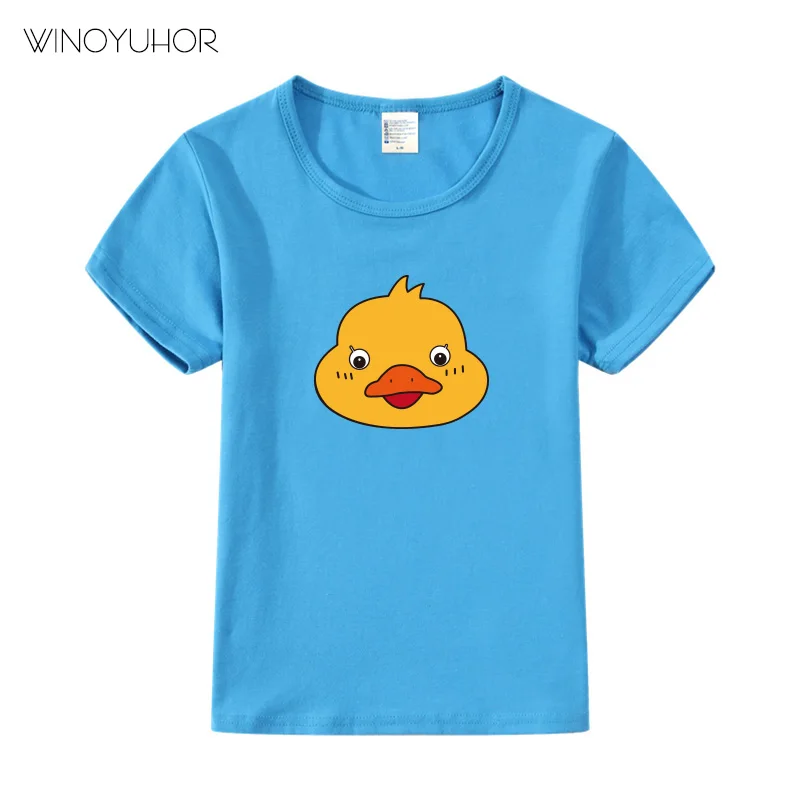 Cute Duck Print TShirts Top Children Summer Short Sleeve T-shirt Cotton Boys Girls Cartoon Tee Shirt Kids Clothing
Cute Duck Print TShirts Top Children Summer Short Sleeve T-shirt Cotton Boys Girls Cartoon Tee Shirt Kids Clothing