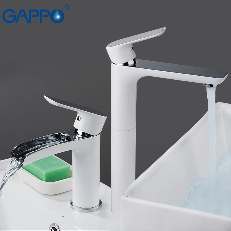 Смесители для раковины GAPPO водопад высокий кран ванной комнаты дождевой