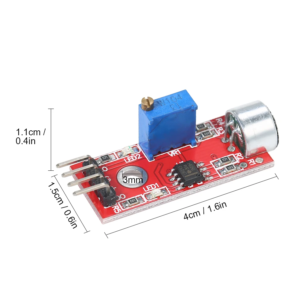3pcs Mini High Sensitivity Microphone Sound Sensor Module Voice Sensor Detection Module For Arduino Analog Digital Output Sensor
3pcs Mini High Sensitivity Microphone Sound Sensor Module Voice Sensor Detection Module For Arduino Analog Digital Output Sensor