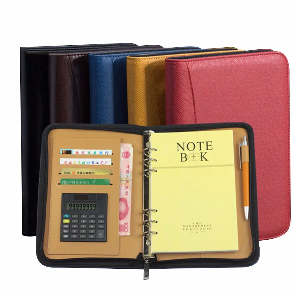 Notebook A5 A6 B5 Spiral Personal Dairy Planner Organizer Note Book Travel Agendas Manager Padfolio Folder Calculator Zipper Bag
Notebook A5 A6 B5 Spiral Personal Dairy Planner Organizer Note Book Travel Agendas Manager Padfolio Folder Calculator Zipper Bag