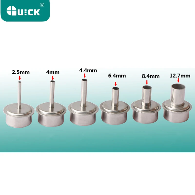 Оригинальные сварочные форсунки QUICK 861DW, 856AX 713 1300A, стол для демонтажа горячим воздухом, Круглый наконечник Tsui
Оригинальные сварочные форсунки QUICK 861DW, 856AX 713 1300A, стол для демонтажа горячим воздухом, Круглый наконечник Tsui