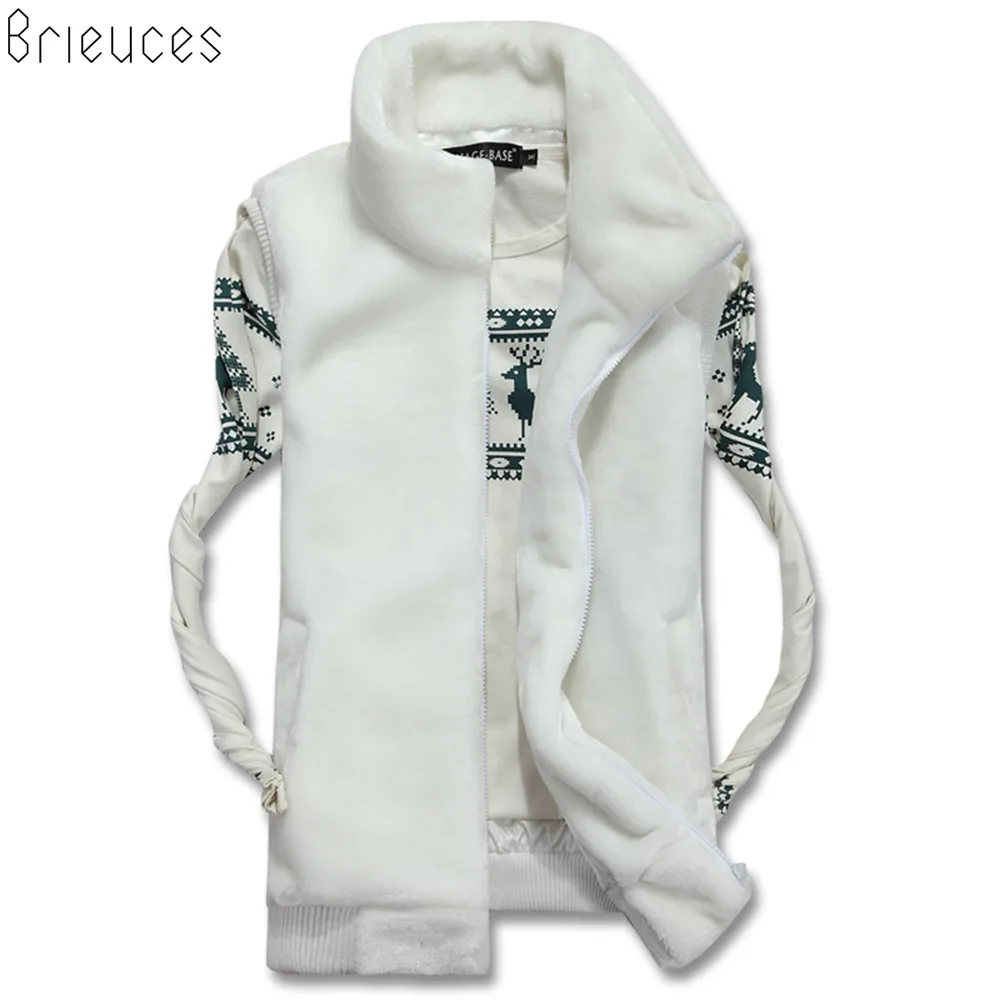Brieuces size 5XL New Stylish 2022 Autumn Winter Warm Sleeveless Jacket Faux Fur Waistcoat Men's Vest Fashion Casual Coats Mens
Brieuces size 5XL New Stylish 2022 Autumn Winter Warm Sleeveless Jacket Faux Fur Waistcoat Men's Vest Fashion Casual Coats Mens