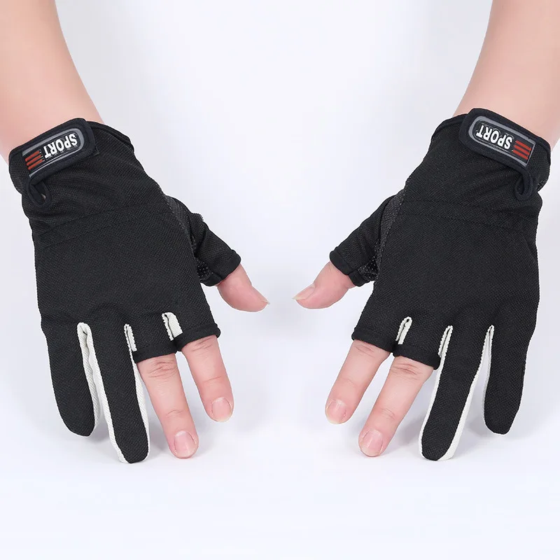 Fingerless Exposed Men&Women Breathable Fishing Glove Anti Slip Sailboat Sailing Fishing Autumn Winter Outdoor 3 cut Glove
Fingerless Exposed Men&Women Breathable Fishing Glove Anti Slip Sailboat Sailing Fishing Autumn Winter Outdoor 3 cut Glove