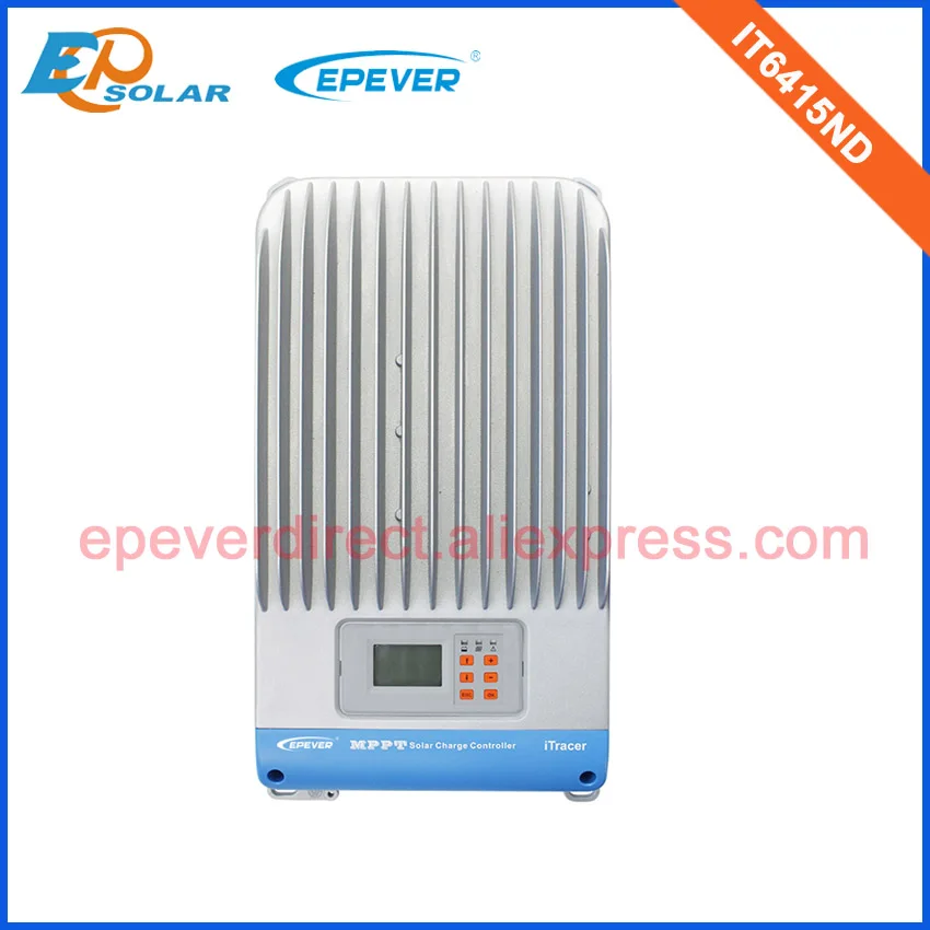 60A 60amps EPSolar EPEVER MPPT solar power controller charger battery IT6415ND 48V 36V auto work LCD display screen
60A 60amps EPSolar EPEVER MPPT solar power controller charger battery IT6415ND 48V 36V auto work LCD display screen