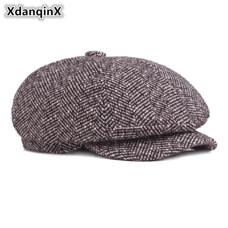 XdanqinX 2019 Spring Autumn New Style Men's Fashion Warm Newsboy Caps Bone Snapback Casual Cotton Cap Balaclava Brand Dad's Hat
XdanqinX 2019 Spring Autumn New Style Men's Fashion Warm Newsboy Caps Bone Snapback Casual Cotton Cap Balaclava Brand Dad's Hat