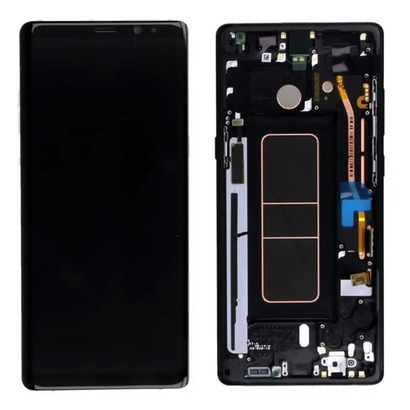 ЖК дисплей Super AMOLED для SAMSUNG GALAXY Note 8 N950 N950F экран с рамкой и дигитайзером в сборе 6 3 дюйма инструментами|Экраны