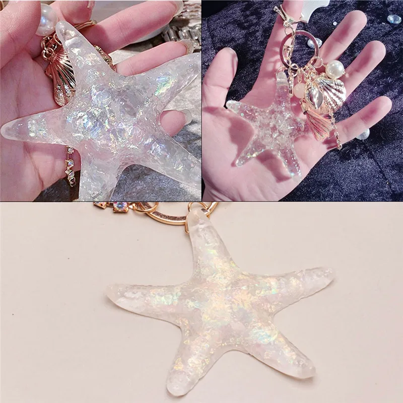 New Fashion Cute Big Crystal Starfish Simulated Pearl Shell Keychain Key Chain Lovely Pendant Keyring Keyfob
New Fashion Cute Big Crystal Starfish Simulated Pearl Shell Keychain Key Chain Lovely Pendant Keyring Keyfob